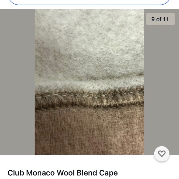Club Monaco Wool Cape - Picture 10 of 11